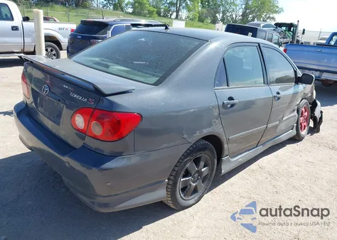 2005 Toyota Corolla S из США, поврежденный, VIN 1NXBR32E65Z406868
